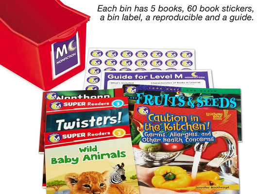 Nonfiction Leveled Books Classroom Library - US 3857