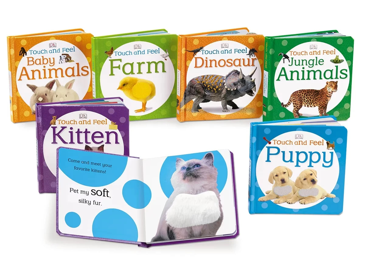 Touch & Feel Discovery Books - US 4017