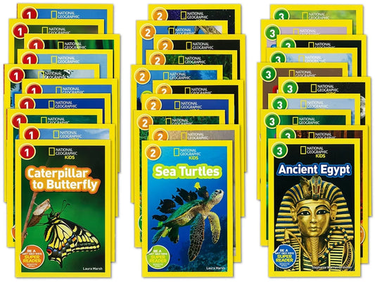 National Geographic Science Readers -  Complete Set - US 7213
