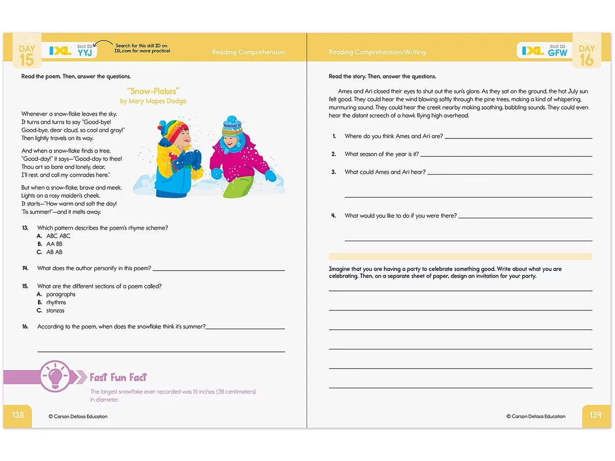 Summer Bridge Activities Workbook - Gr. 3-4 - US 8032