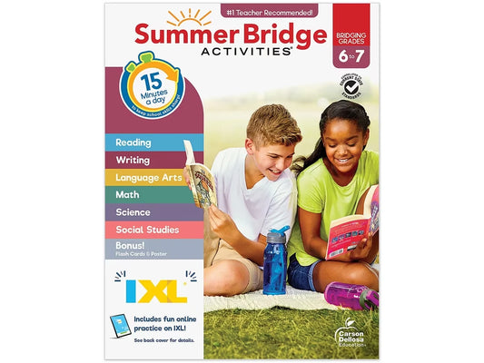 Summer Bridge Activities Workbook - Gr. 6-7 - US 8302