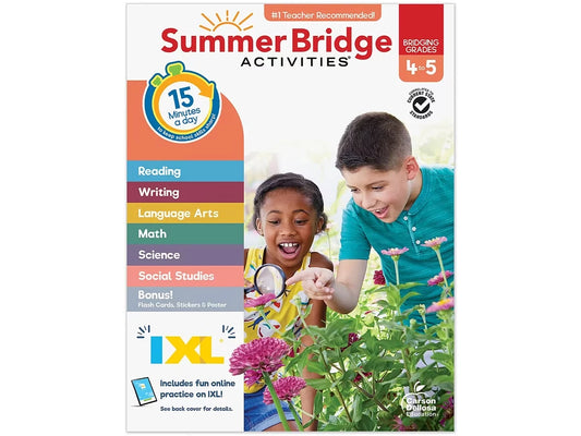 Summer Bridge Activities Workbook - Gr. 4-5 - US 7881