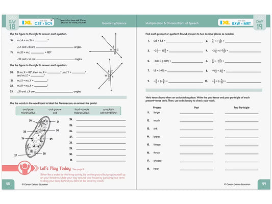 Summer Bridge Activities Workbook - Gr. 7-8 - US 7598