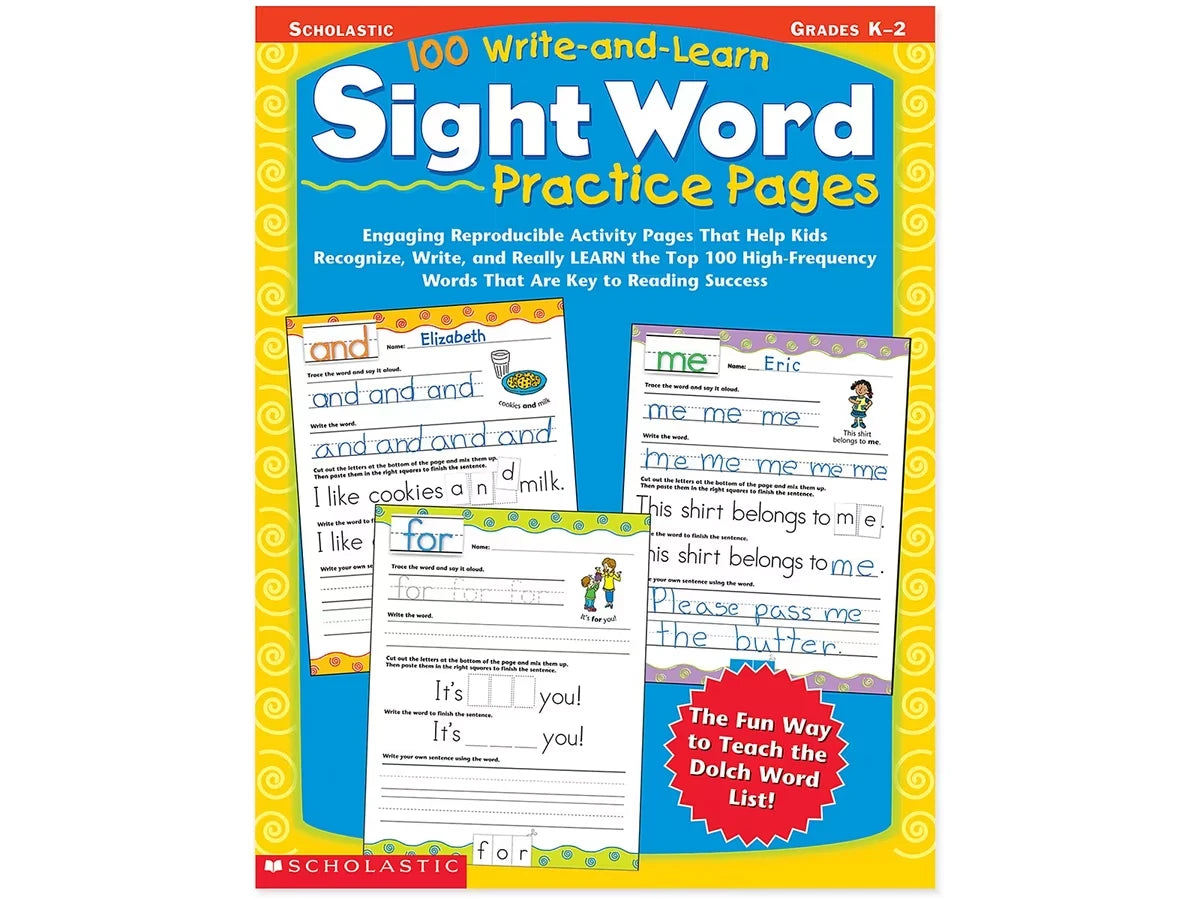 Sight-Word Writing Practice Workbook - US 4941
