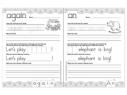 Sight-Word Writing Practice Workbook - US 4941