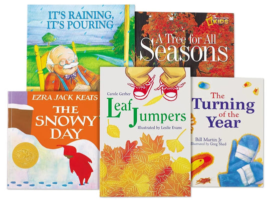 Seasons & Weather Theme Book Library - US 6451