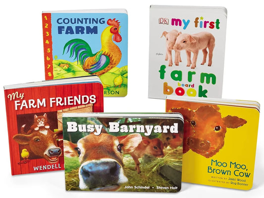 On the Farm Board Book Library - US 1256