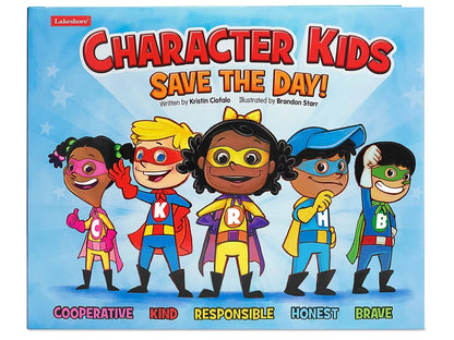 Character Kids Save the Day! Hardcover Book - US 8585