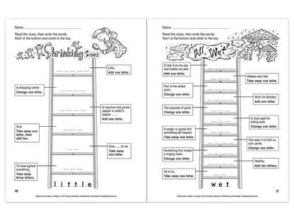 Daily Word Ladders Workbook - Gr. 2-3 - US 7564