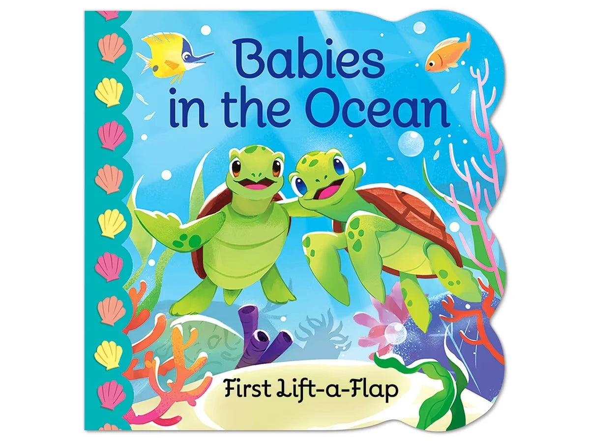 Babies in the Ocean Lift-A-Flap Board Book - US 4285