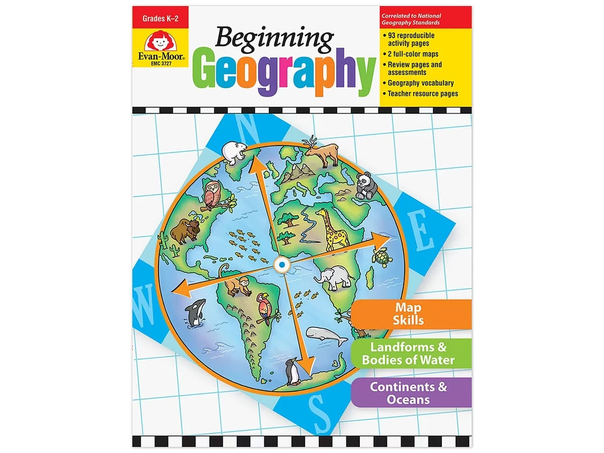 Beginning Geography Workbook - US 8154