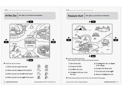Beginning Geography Workbook - US 8154