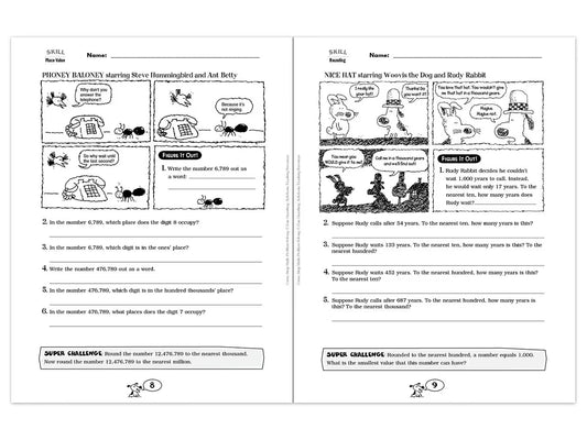 Comic-Strip Math Workbook - US 2372