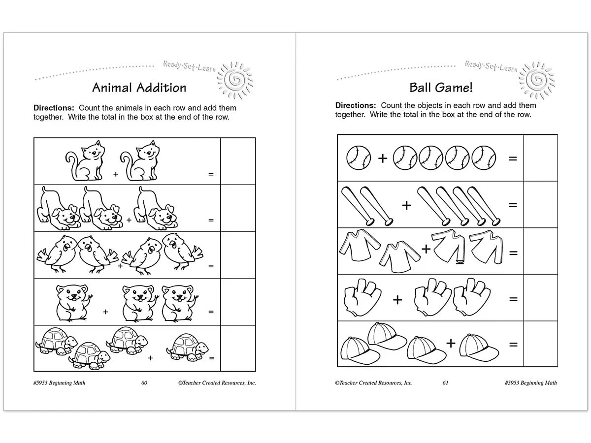 Beginning Math Workbook - US 7468