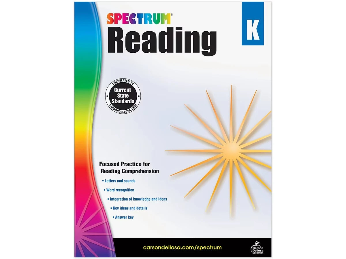 Spectrum® Reading Workbook - Kindergarten - US 9152