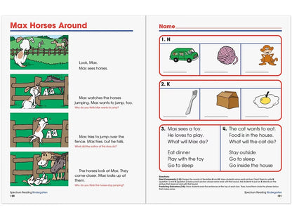 Spectrum® Reading Workbook - Kindergarten - US 9152