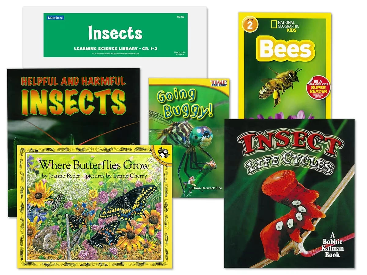 Insects Book Library - Gr. 1-3 - US 2231