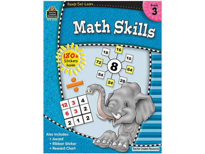 Math Skills Workbook - Gr. 3 - US 9549
