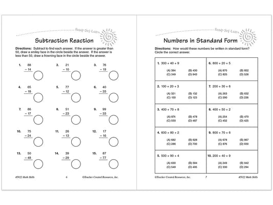 Math Skills Workbook - Gr. 3 - US 9549