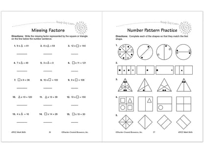 Math Skills Workbook - Gr. 3 - US 9549