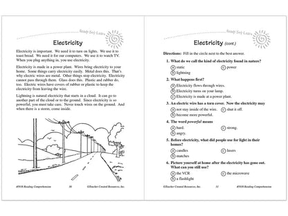 Master Reading Comprehension Workbook - Gr. 2 - US 2830