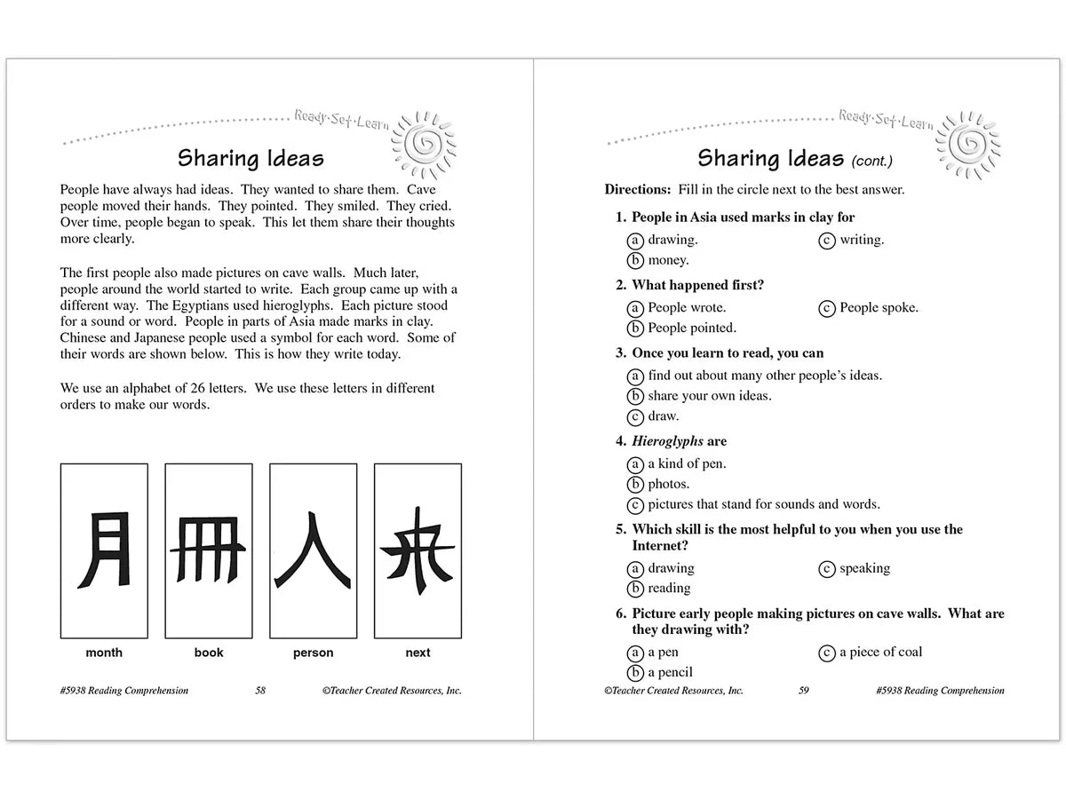 Master Reading Comprehension Workbook - Gr. 2 - US 2830