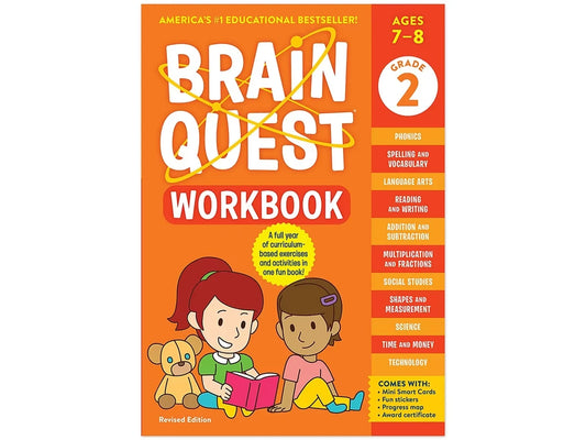 Brain Quest Workbook - Gr. 2 - US 6019