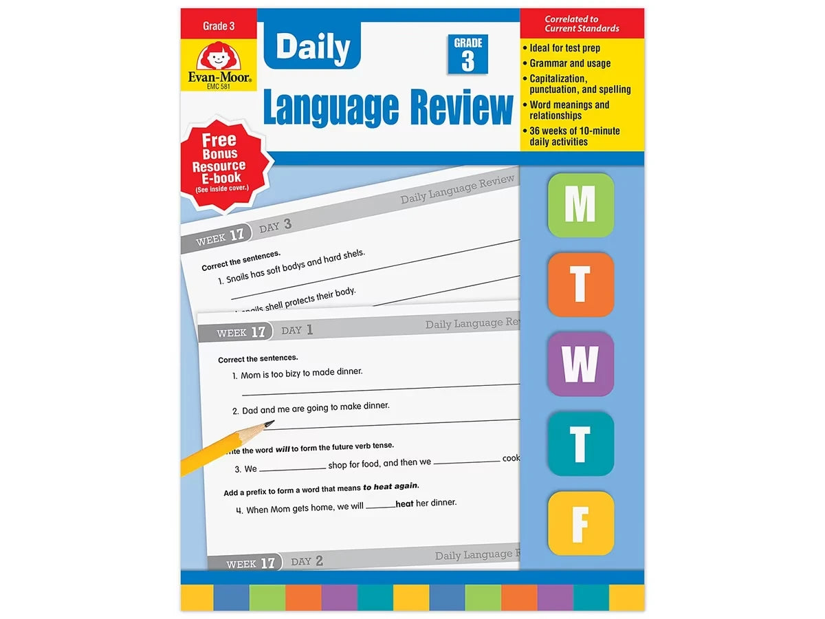 Daily Language Review Workbook - Gr. 3 - US 2283