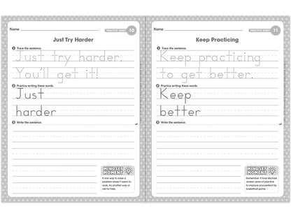Handwriting Practice Workbook - Gr. 2-3 - US 8035