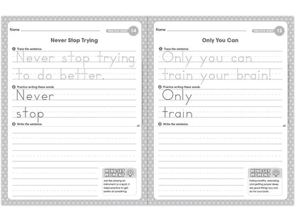 Handwriting Practice Workbook - Gr. 2-3 - US 8035