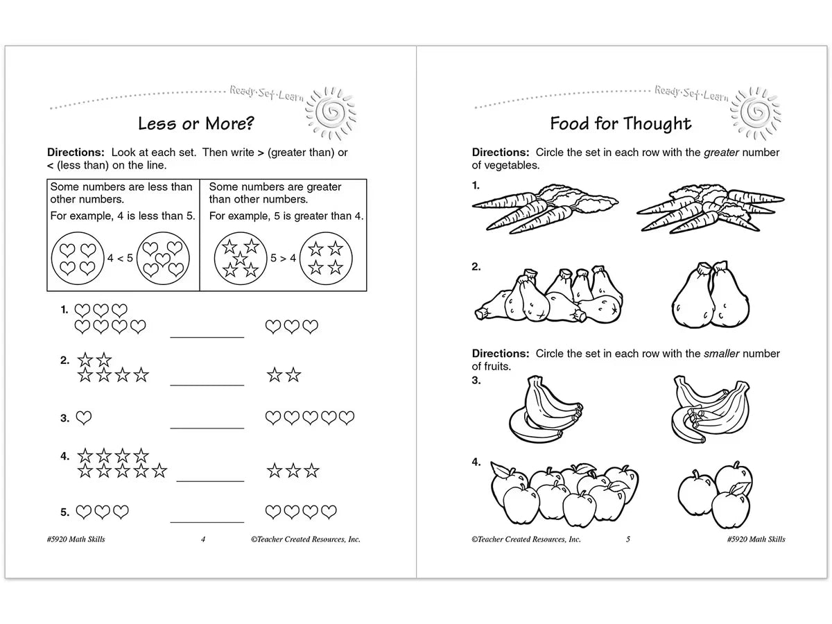 Math Skills Workbook - Gr. 1 - US 1194