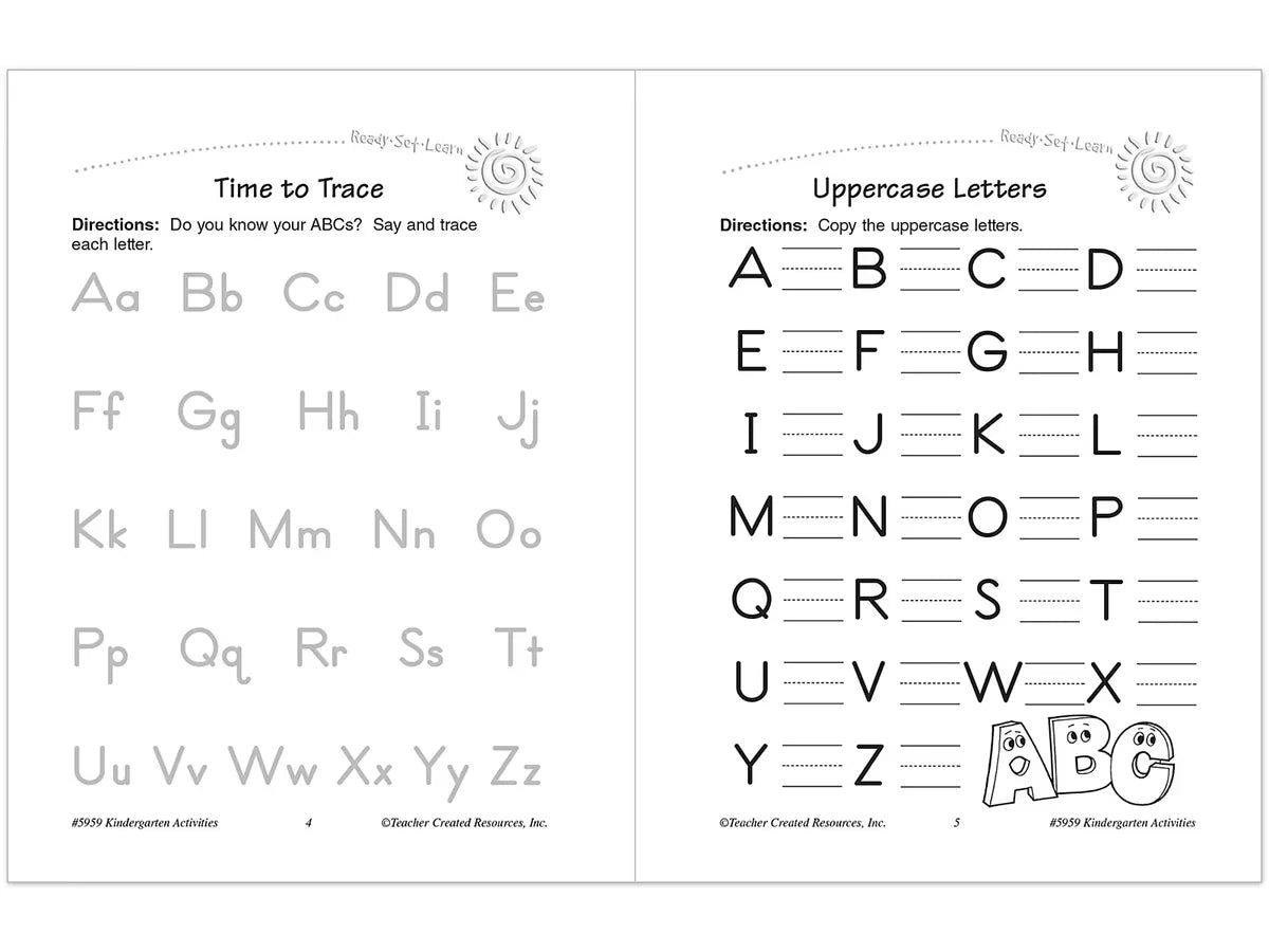 Kindergarten Workbook - US 1609