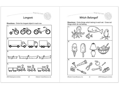Kindergarten Workbook - US 1609