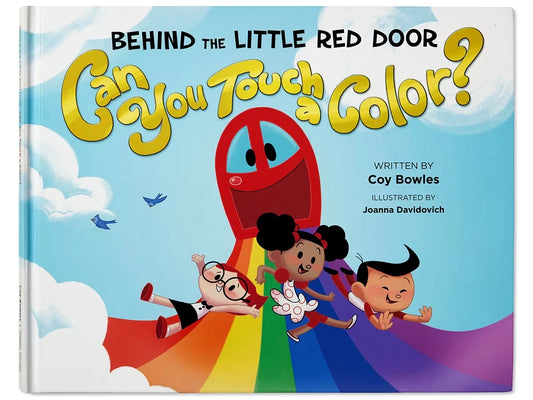 Behind the Little Red Door: Can You Touch a Color? Hardcover Book - US 7206