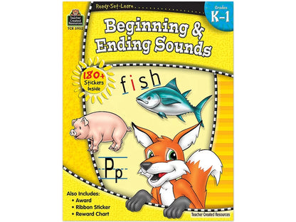 Beginning & Ending Sounds Workbook - US 1340