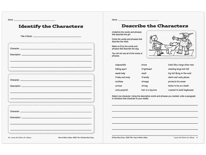 How to Write a Story Workbook - Gr. 4-6 - US 5276