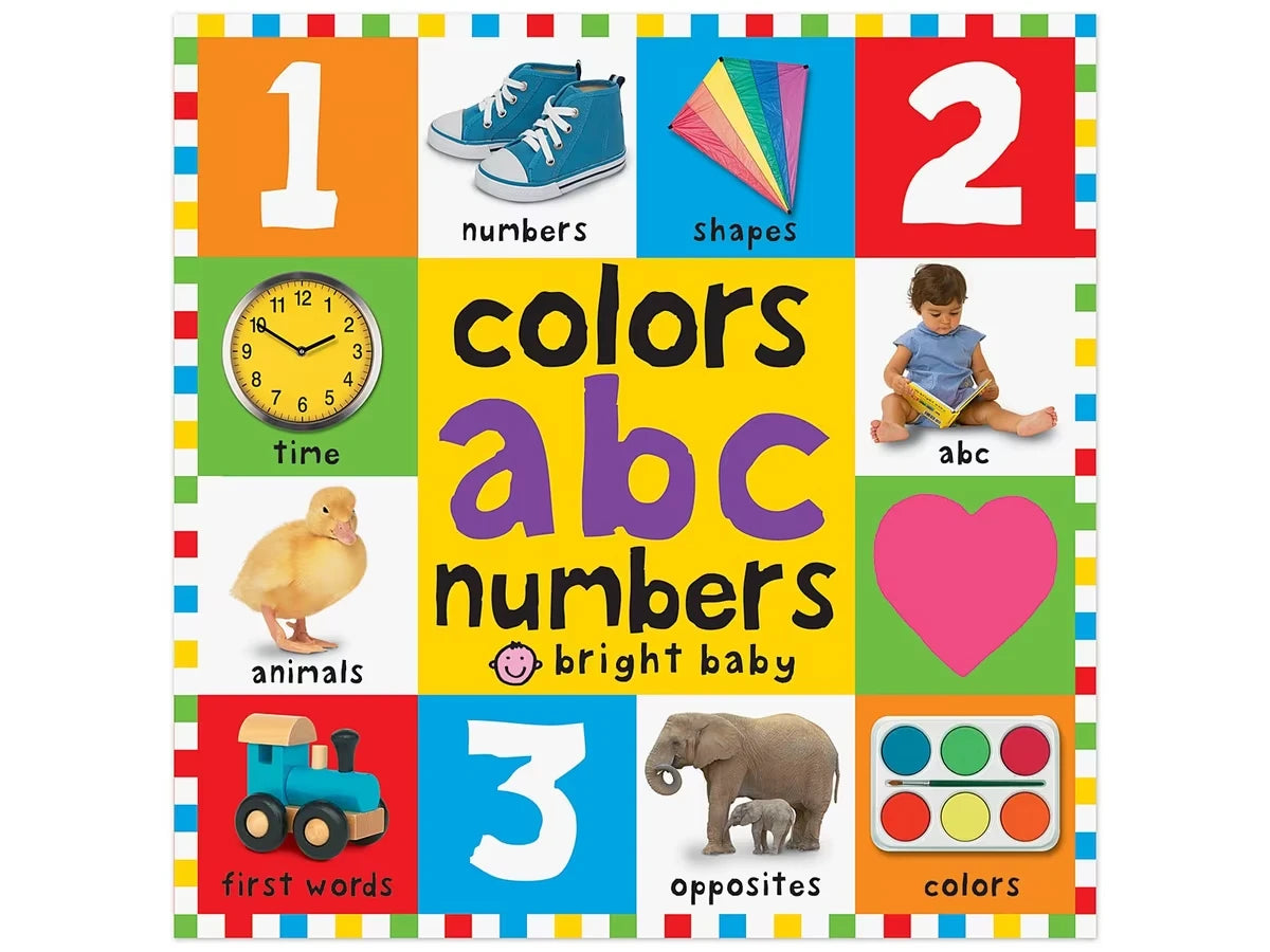 Colors, ABC & Numbers Board Book - US 9156