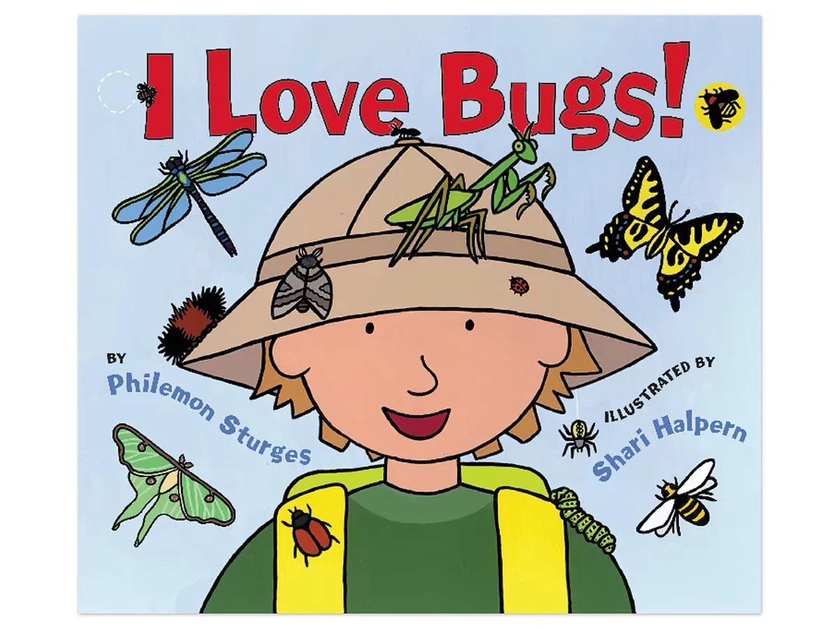 I Love Bugs! Hardcover Book - US 4576