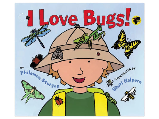 I Love Bugs! Hardcover Book - US 4576