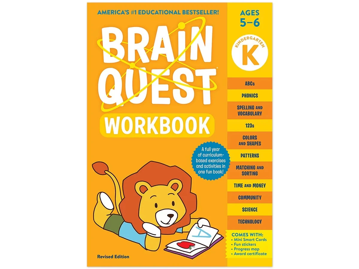 Brain Quest Workbook - Kindergarten - US 6512