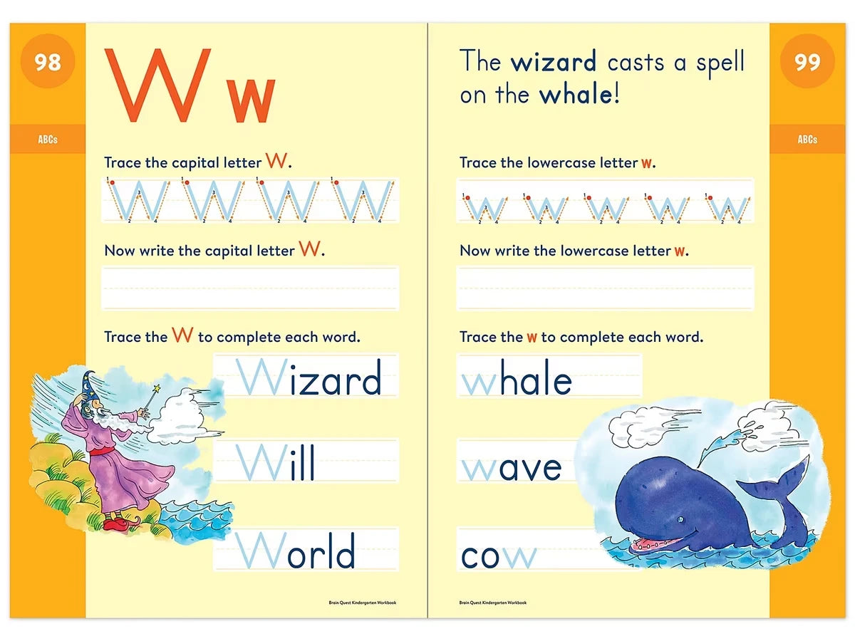 Brain Quest Workbook - Kindergarten - US 6512