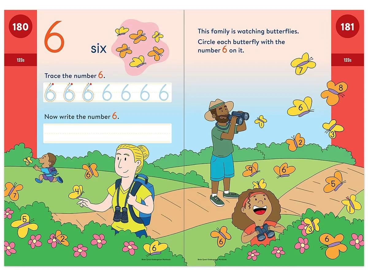 Brain Quest Workbook - Kindergarten - US 6512