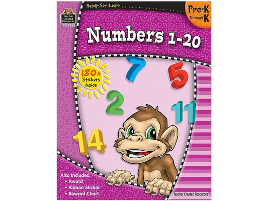 Numbers 1-20 Workbook - US 8202