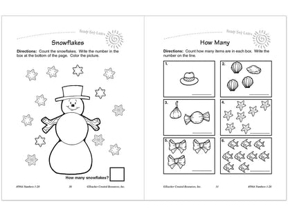 Numbers 1-20 Workbook - US 8202