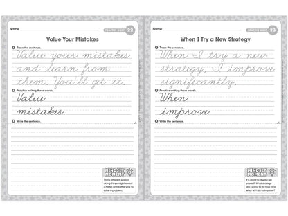 Cursive Writing Practice Workbook - Gr. 3 - US 6913