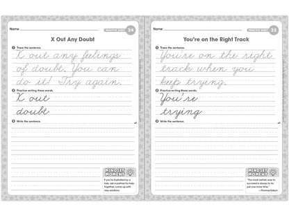 Cursive Writing Practice Workbook - Gr. 3 - US 6913