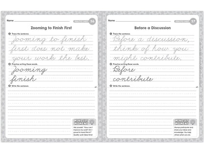 Cursive Writing Practice Workbook - Gr. 3 - US 6913