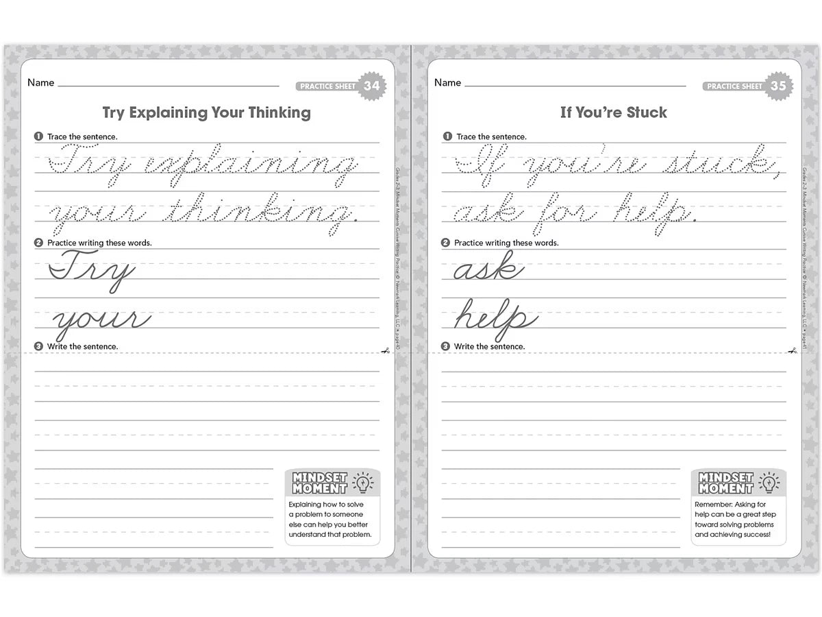 Cursive Writing Practice Workbook - Gr. 2-3 - US 1122