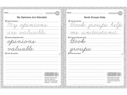 Cursive Writing Practice Workbook - Gr. 2-3 - US 1122