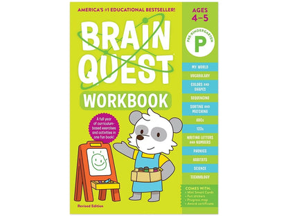 Brain Quest Workbook - Pre-K - US 7788